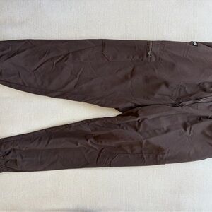 Jaanuu Womens espresso scrub pants, SP, like new